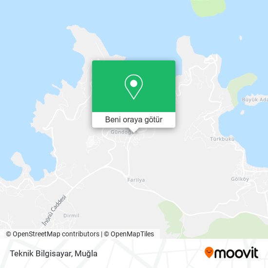 Teknik Bilgisayar harita