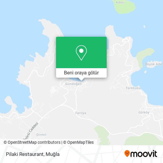 Pilaki Restaurant harita