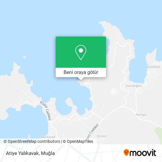 Atiye Yalıkavak harita
