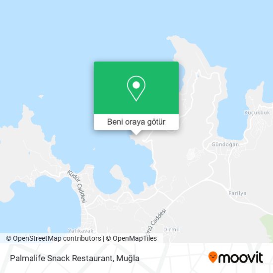 Palmalife Snack Restaurant harita
