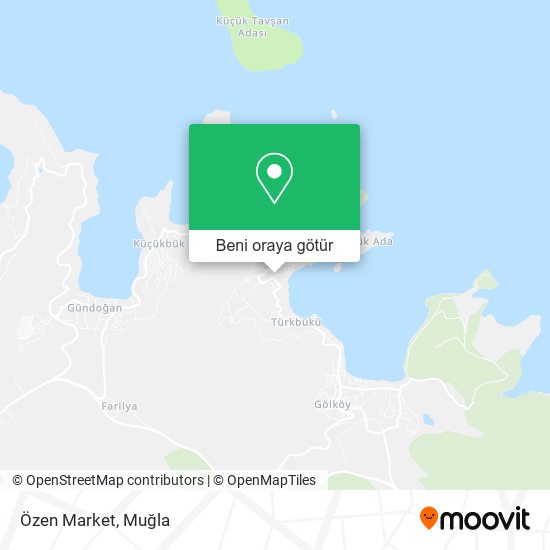 Özen Market harita