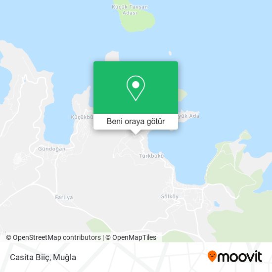Casita Biiç harita