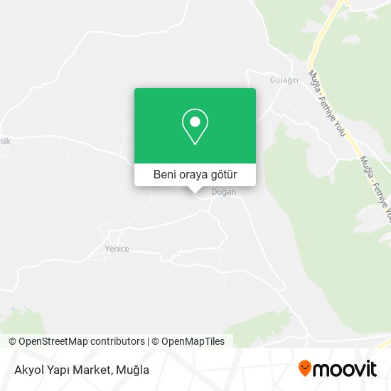 Akyol Yapı Market harita