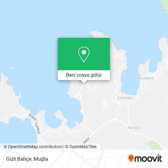 Gizli Bahçe harita