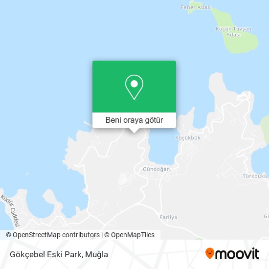 Gökçebel Eski Park harita