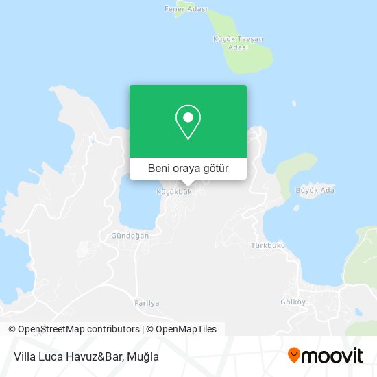 Villa Luca Havuz&Bar harita