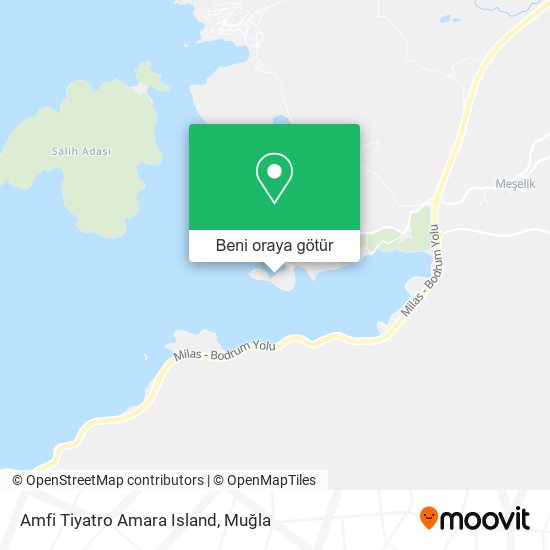 Amfi Tiyatro Amara Island harita