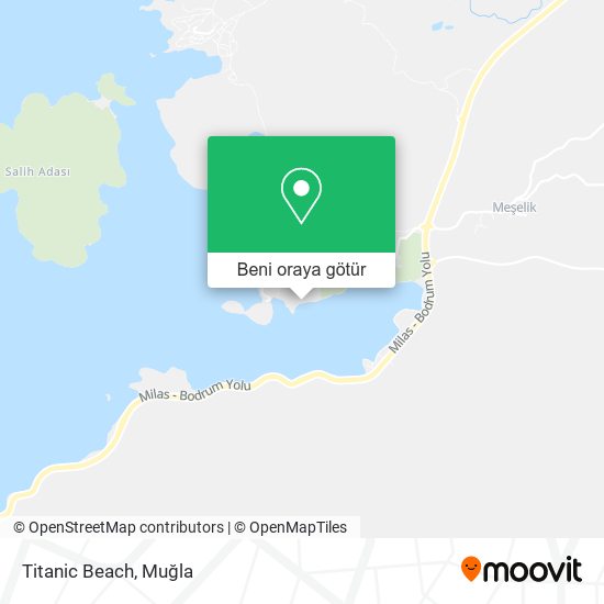 Titanic Beach harita