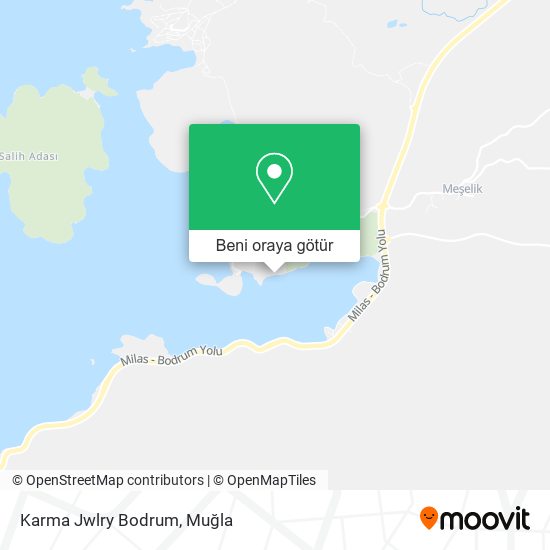 Karma Jwlry Bodrum harita
