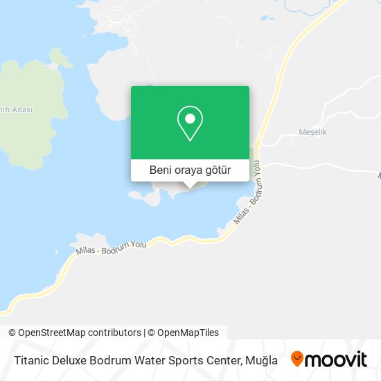 Titanic Deluxe Bodrum Water Sports Center harita