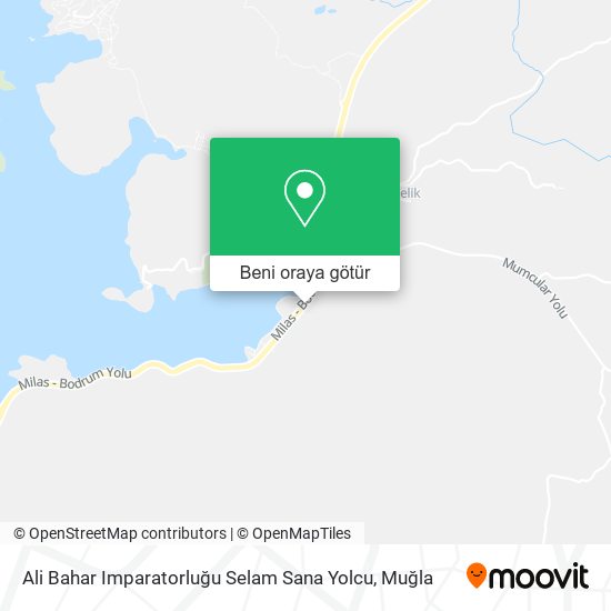 Ali Bahar Imparatorluğu Selam Sana Yolcu harita