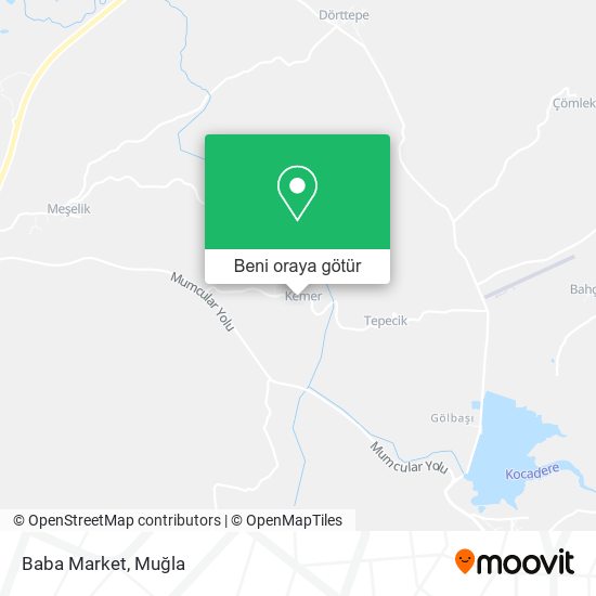Baba Market harita