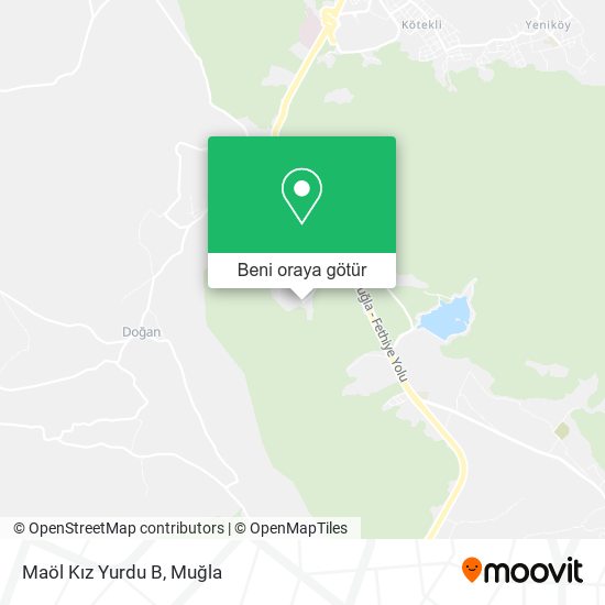 Maöl Kız Yurdu B harita