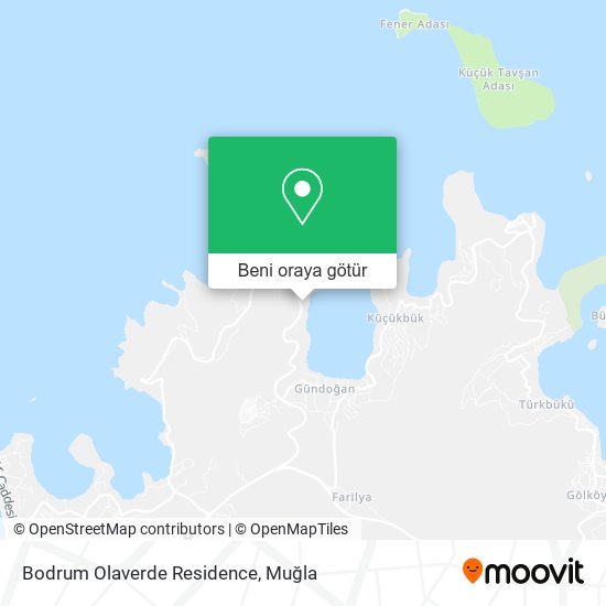 Bodrum Olaverde Residence harita