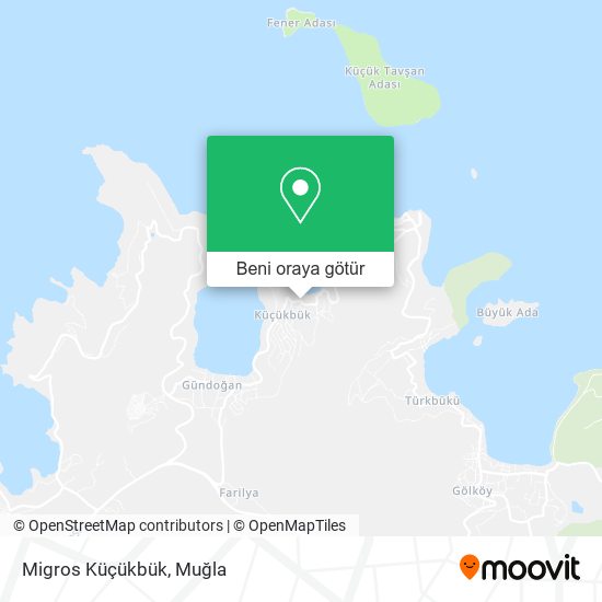 Migros Küçükbük harita