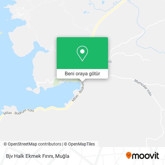 Bjv Halk Ekmek Fırını harita
