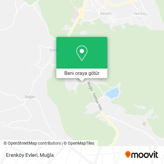 Erenköy Evleri harita