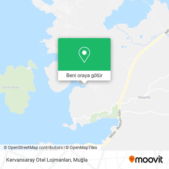 Kervansaray Otel Lojmanları harita