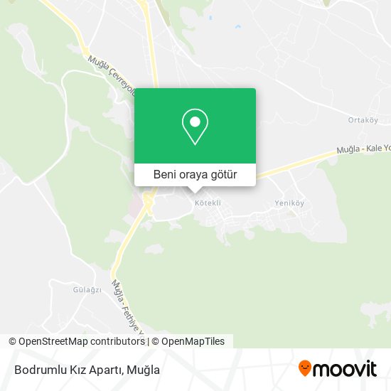 Bodrumlu Kız Apartı harita