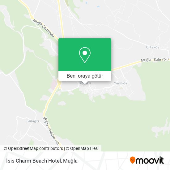İsis Charm Beach Hotel harita