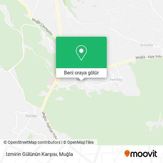 Izmirin Gülünün Karşısı harita