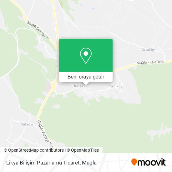 Likya Bilişim Pazarlama Ticaret harita