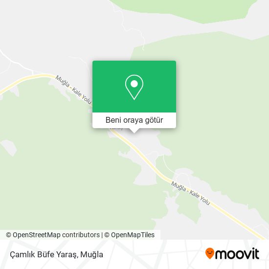 Çamlık Büfe Yaraş harita
