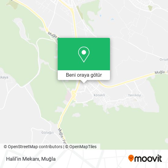 Halil'in Mekanı harita