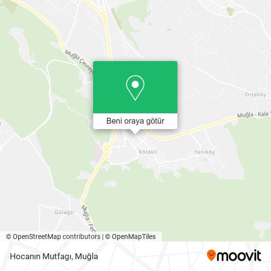 Hocanın Mutfagı harita