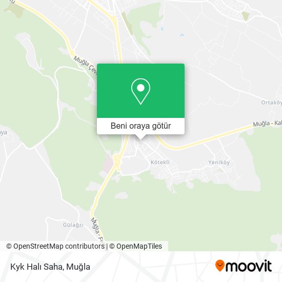Kyk Halı Saha harita