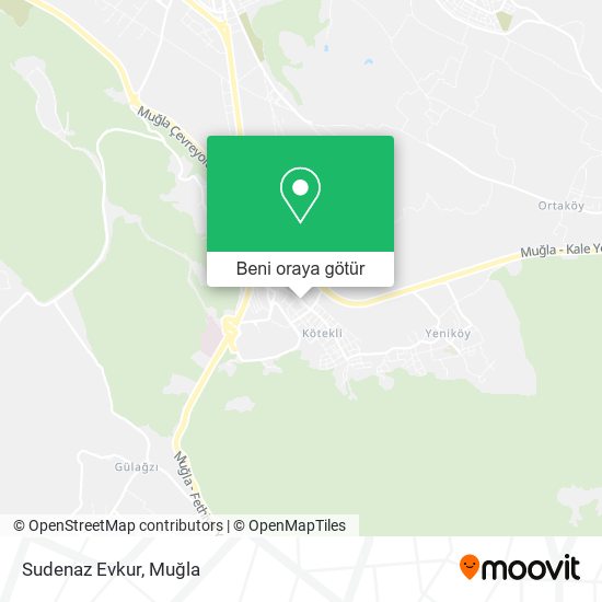 Sudenaz Evkur harita