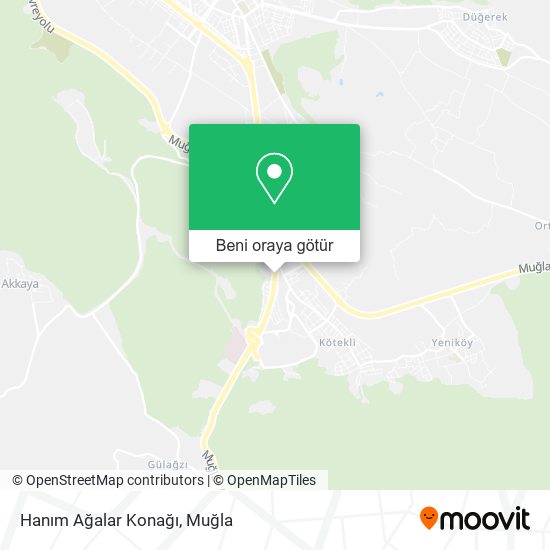 Hanım Ağalar Konağı harita