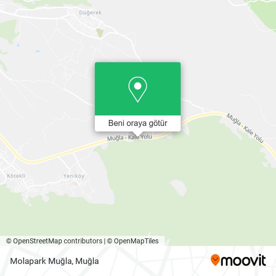 Molapark Muğla harita