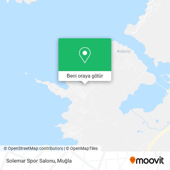 Solemar Spor Salonu harita