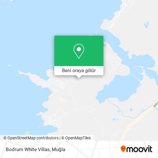 Bodrum White Villas harita