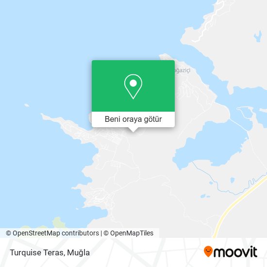 Turquise Teras harita
