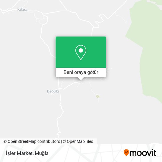 İşler Market harita
