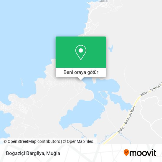 Boğaziçi Bargilya harita