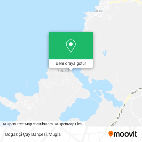 Boğaziçi Çay Bahçesi harita