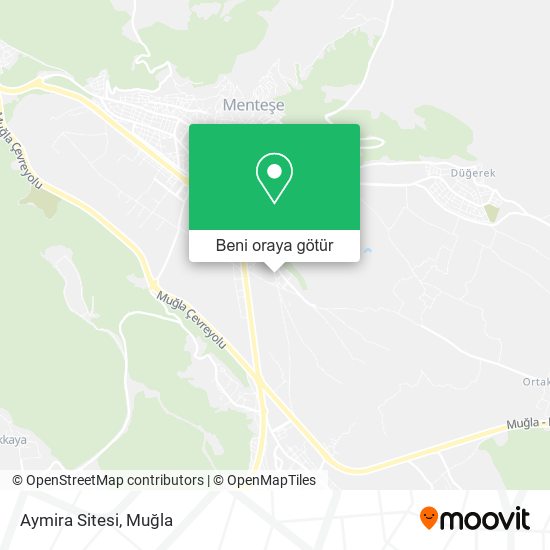 Aymira Sitesi harita