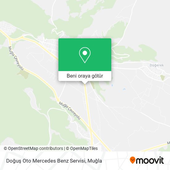 Doğuş Oto Mercedes Benz Servisi harita