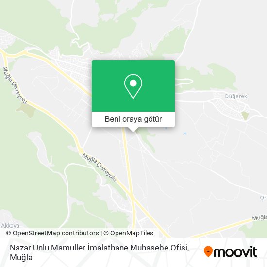 Nazar Unlu Mamuller İmalathane Muhasebe Ofisi harita