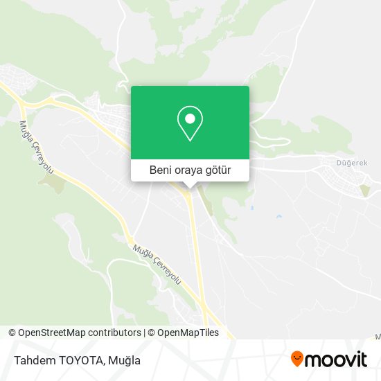 Tahdem TOYOTA harita