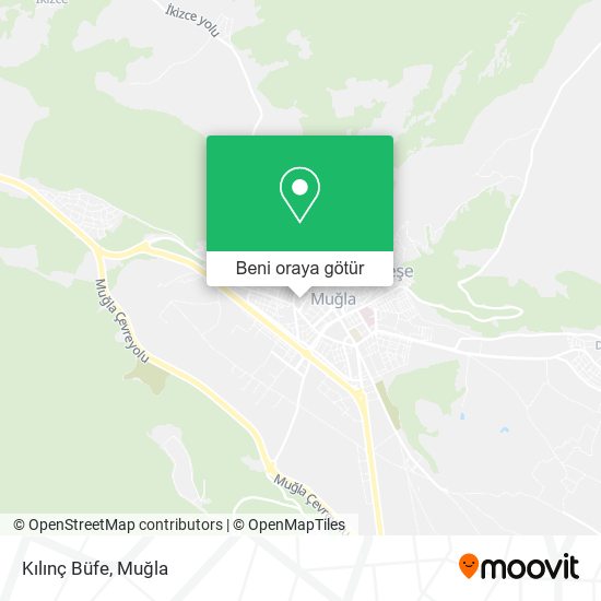 Kılınç Büfe harita