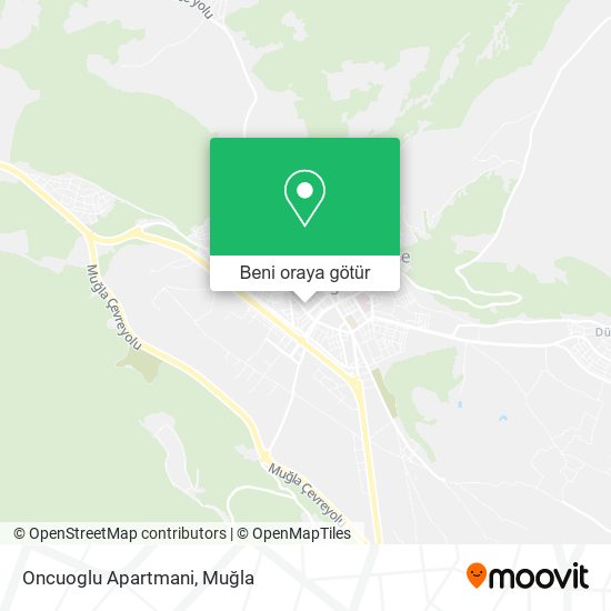 Oncuoglu Apartmani harita
