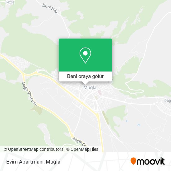 Evim Apartmanı harita