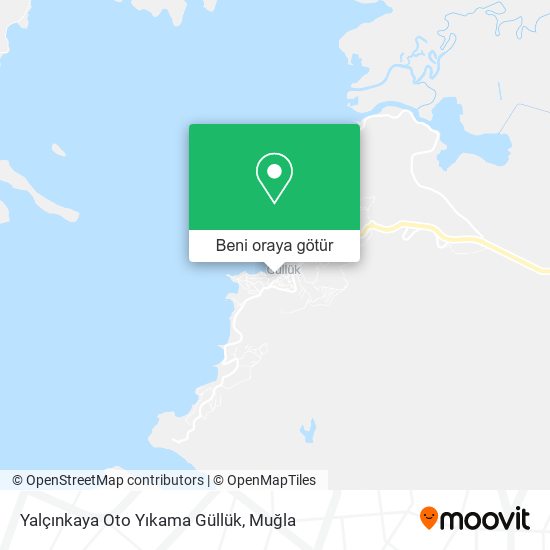 Yalçınkaya Oto Yıkama Güllük harita