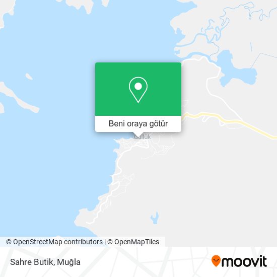 Sahre Butik harita