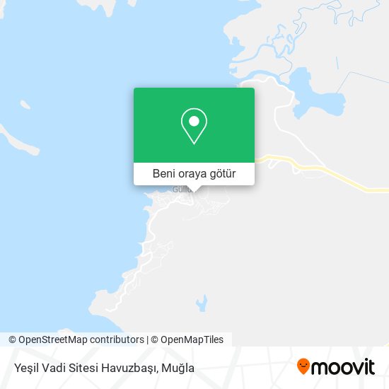 Yeşil Vadi Sitesi Havuzbaşı harita