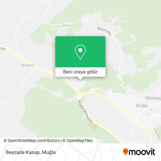 Beyzade Kasap harita